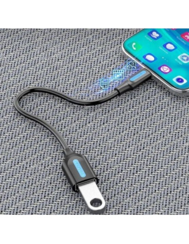 Przejściówka otg vention usb 3.1 usb-c do usb-a 0,15 m
