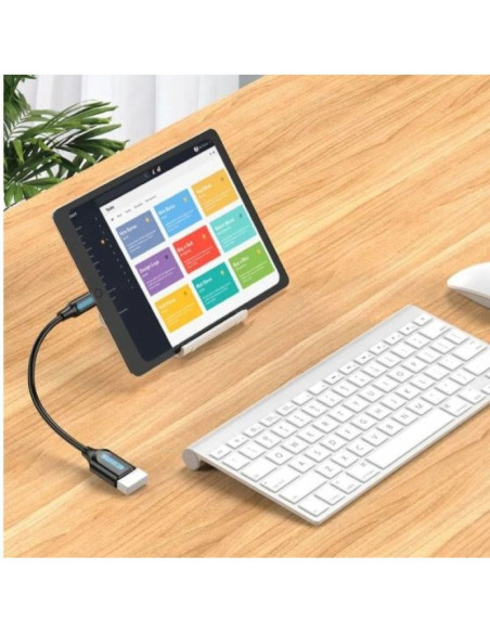 Przejściówka otg vention usb 3.1 usb-c do usb-a 0,15 m