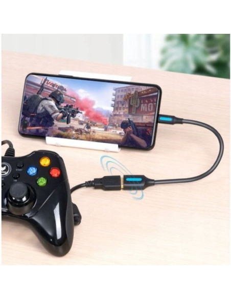 Przejściówka otg vention usb 3.1 usb-c do usb-a 0,15 m