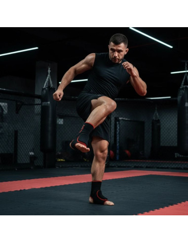 Ochraniacze stawu skokowego z warstwą ochronną - s