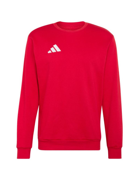 Bluza męska adidas entrada 26 sweat top czerwona jz6575