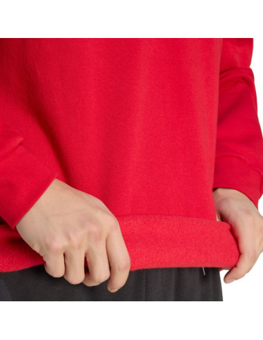 Bluza męska adidas entrada 26 sweat top czerwona jz6575