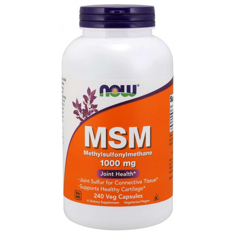 Siarka MSM - Metylosulfonylometan 1000 mg (240 kaps.)