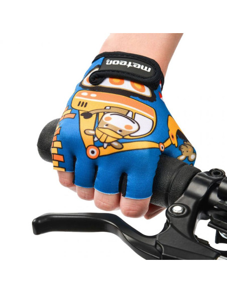 Rękawiczki rowerowe meteor teddy builder junior