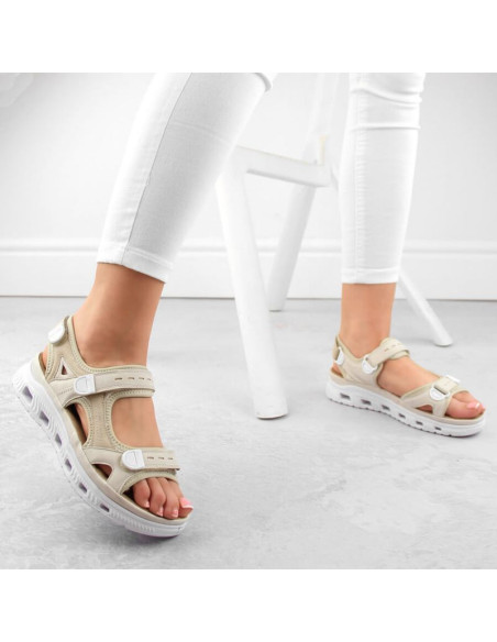 Komfortowe sandały na rzepy rieker w rkr691