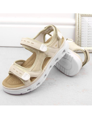 Komfortowe sandały na rzepy rieker w rkr691