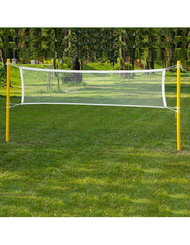 Siatka do badmintona netex biała sb0001