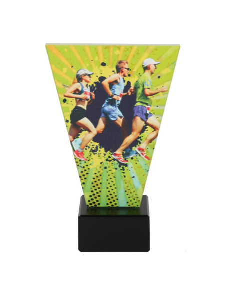 Trofeum szklane biegi