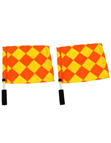 Chorągiewiki sędziowskie z rączką 2 szt