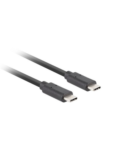 Lanberg kabel usb-c m/m 3.2 gen2 1m 10gb/s pd100w ca-cmcm-32cu-0010-bk