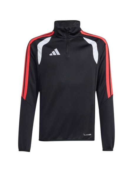 Bluza dla dzieci adidas tiro 26 league training top czarno-biało-czerwona jy7159