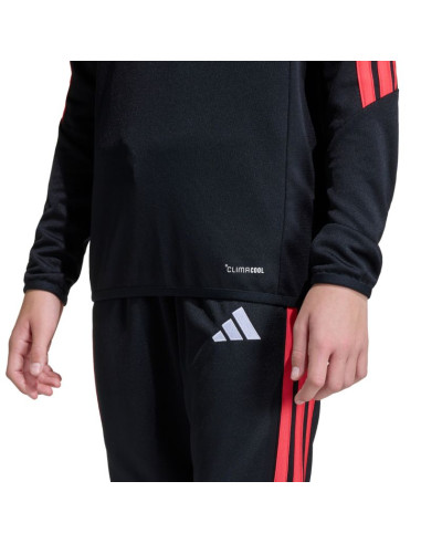 Bluza dla dzieci adidas tiro 26 league training top czarno-biało-czerwona jy7159