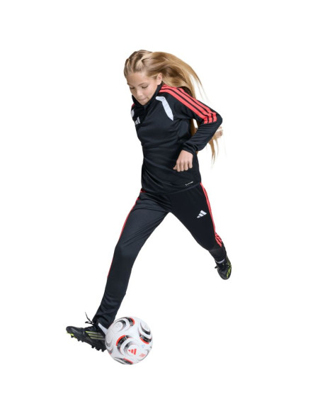 Bluza dla dzieci adidas tiro 26 league training top czarno-biało-czerwona jy7159