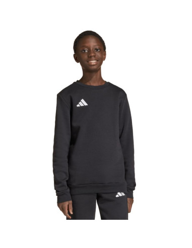 Bluza dla dzieci adidas entrada 26 sweat top czarna jz6554