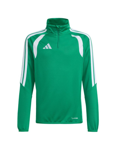 Bluza dla dzieci adidas tiro 26 league training top zielono-biała jy7160