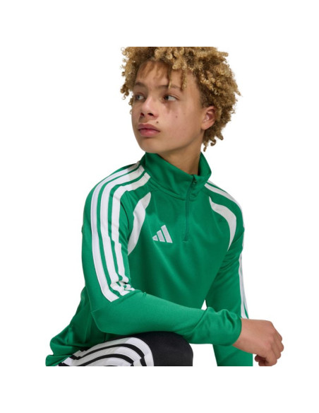 Bluza dla dzieci adidas tiro 26 league training top zielono-biała jy7160