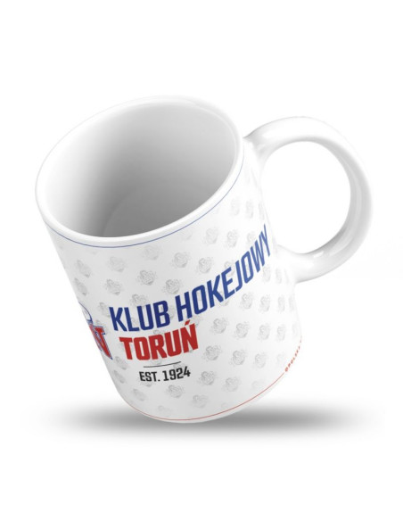 Kubek kibica z podkładką kht toruń srebkht
