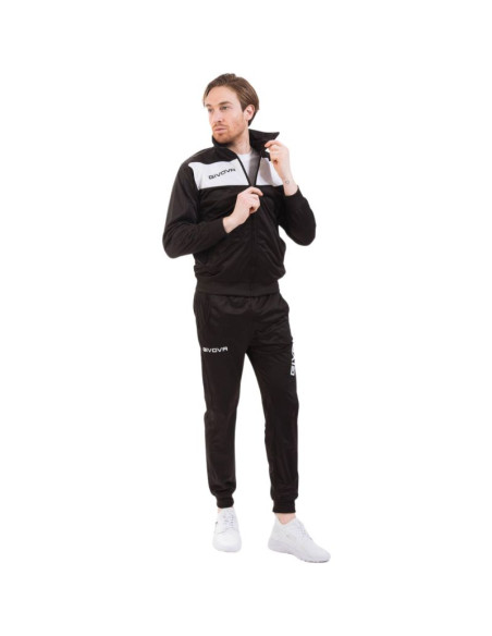 Dres givova tuta visa black m tr018