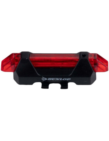 Zestaw lampek rowerowych dunlop led, ładowanie usb, tył+przód