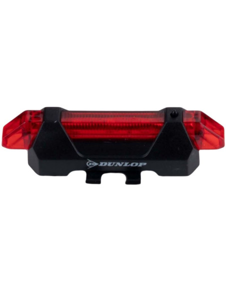 Zestaw lampek rowerowych dunlop led, ładowanie usb, tył+przód