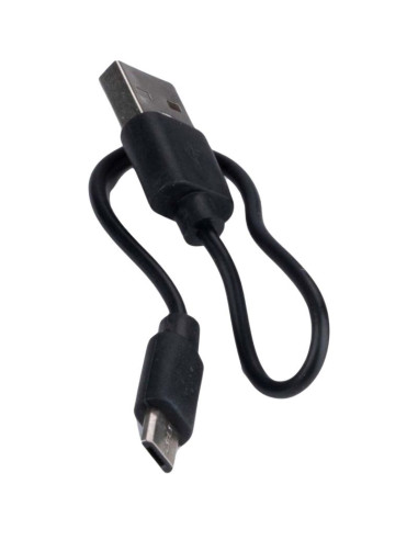 Zestaw lampek rowerowych dunlop led, ładowanie usb, tył+przód