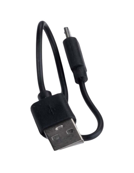 Zestaw lampek rowerowych dunlop led, ładowanie usb, tył+przód