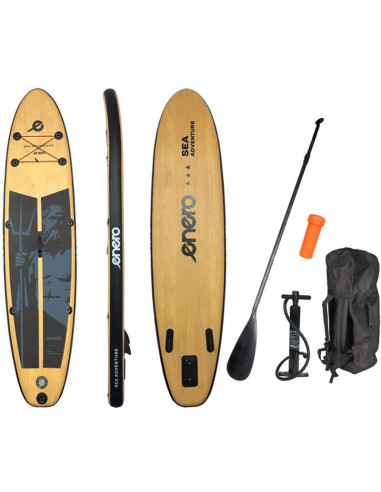Deska sup dmuchana neptun wooden enero 145 kg 320x76x15 cm