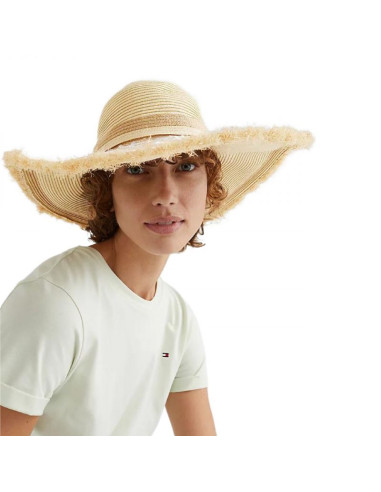 Kapelusz tommy hilfiger h summer straw hat w