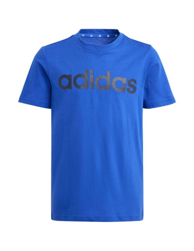 Koszulka adidas essentials linear logo cotton tee jr