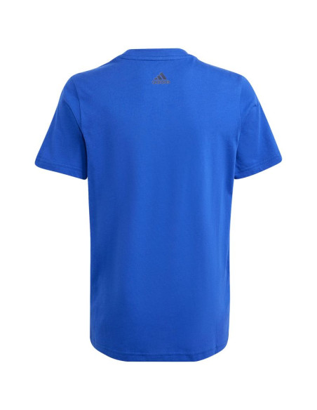 Koszulka adidas essentials linear logo cotton tee jr