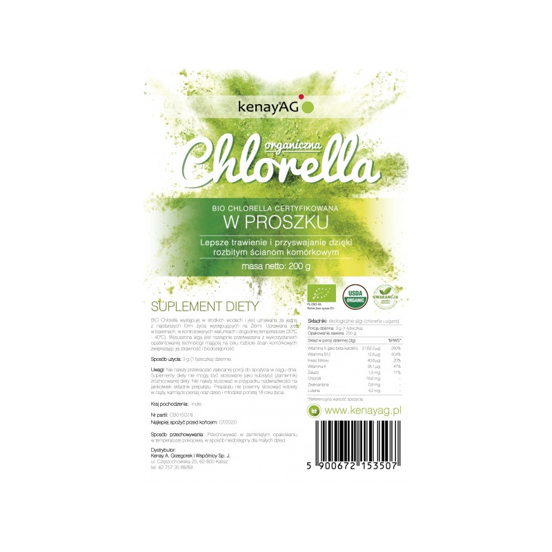 EKO Chlorella (200 g)