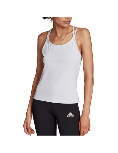 Koszulka adidas studio slim strappy back tank top w