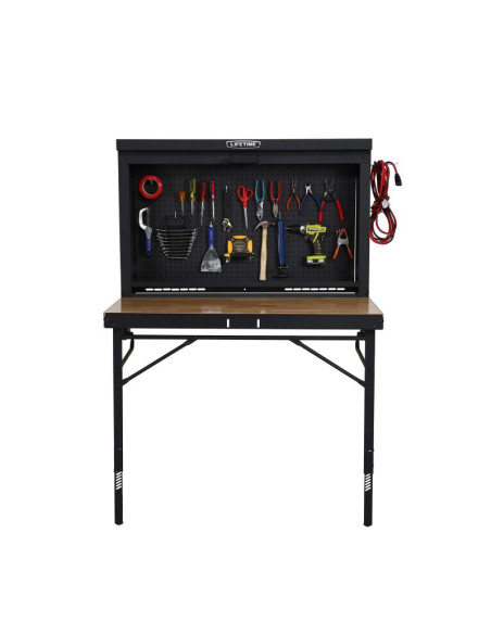 Naścienny stół warsztatowy składany