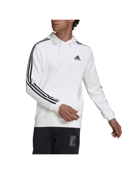 Bluza adidas essentials fleece 3-stripes hoodie m