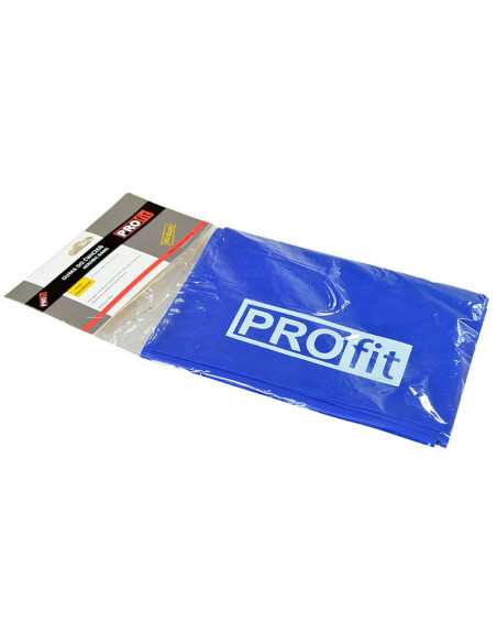 Guma fitness profit long medium 200x15x0,45cm niebieska dk 2227