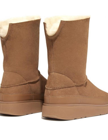 Buty fitflop gen-ff short double-faced shearling boots w