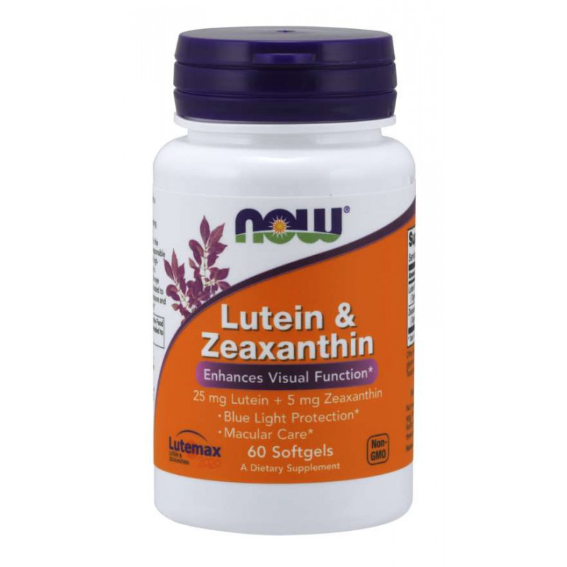 Luteina 25 mg i Zeaksantyna 5 mg (60 kaps.)