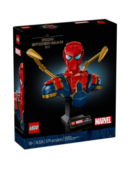 Lego marvel super heroes 76326 popiersie iron spider-mana