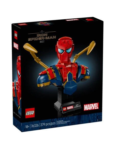 Lego marvel super heroes 76326 popiersie iron spider-mana