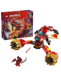 Lego ninjago 71830 burzowy jeździec-mech kaia