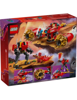 Lego ninjago 71830 burzowy jeździec-mech kaia 2