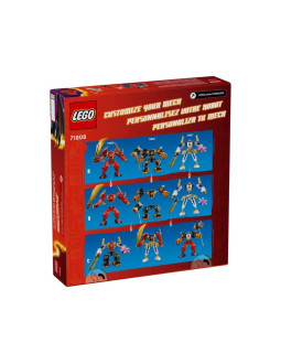 Lego ninjago 71808 mech żywiołu ognia kaia 2