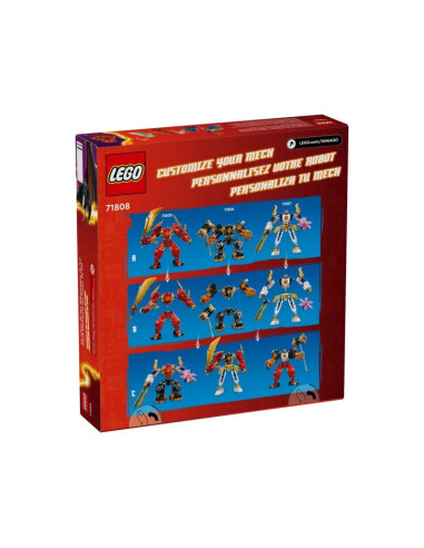 Lego ninjago 71808 mech żywiołu ognia kaia