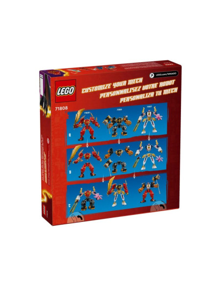 Lego ninjago 71808 mech żywiołu ognia kaia