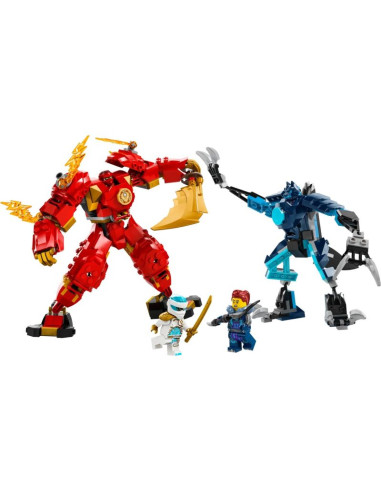 Lego ninjago 71808 mech żywiołu ognia kaia