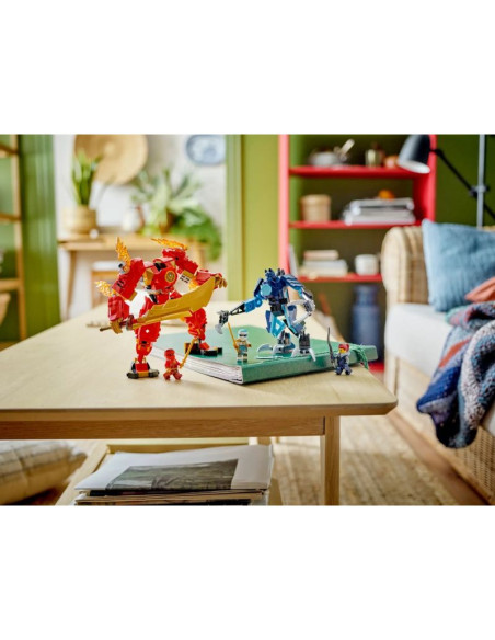 Lego ninjago 71808 mech żywiołu ognia kaia