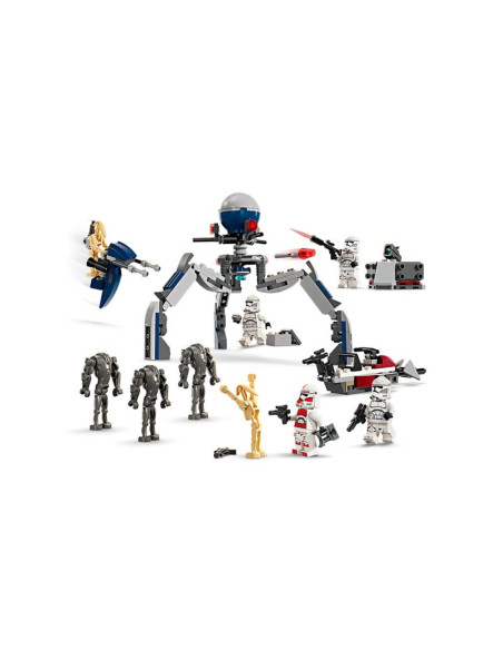 Lego star wars 75372 zestaw bitewny z żołnierzem armii klonów™ i droidem bojowym™
