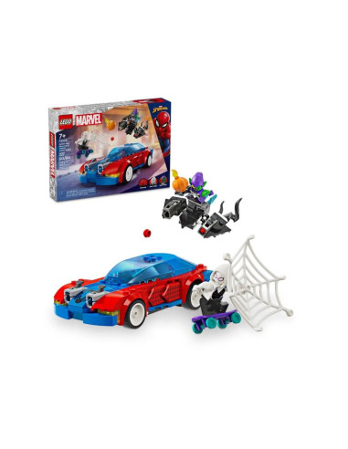 Lego super heroes 76279 wyścigówka spider-mana i zielony goblin