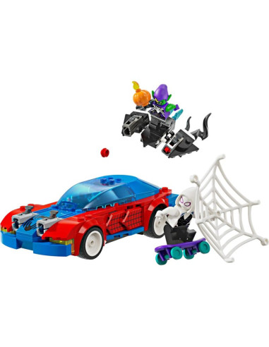 Lego super heroes 76279 wyścigówka spider-mana i zielony goblin