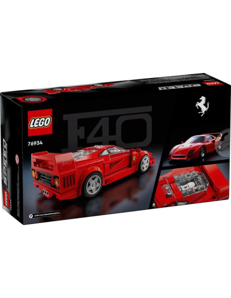 Lego speed champions 76934 supersamochód ferrari f40